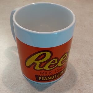 Orange and White Coffee Mug